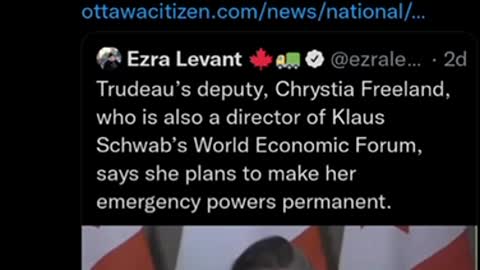 Canada's Deputy Prime Minister & Minister of Finance, Chrystia Freeland