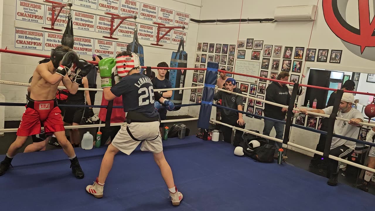 Joey sparring Danny 10/22/24