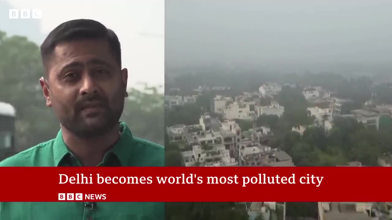 Delhi becomes world’s most polluted city