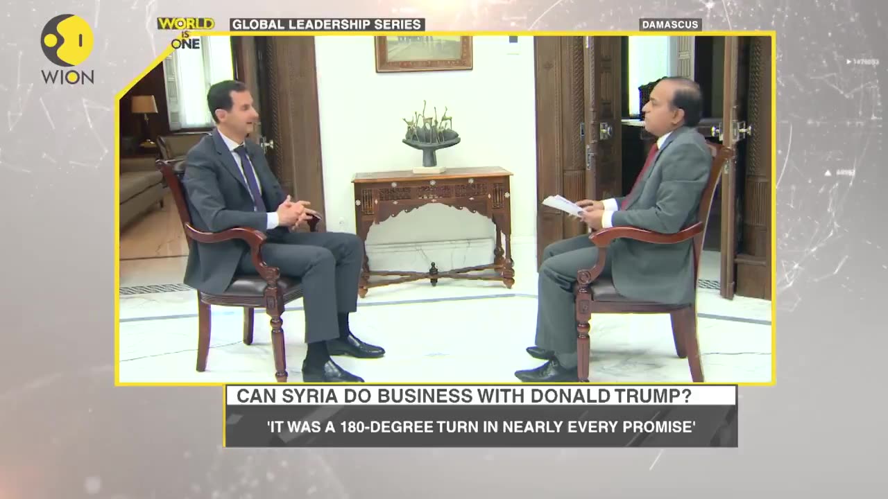 Assad Tells Truth About Trump and US Presidents