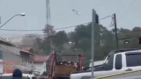 Plane Falls From Sky