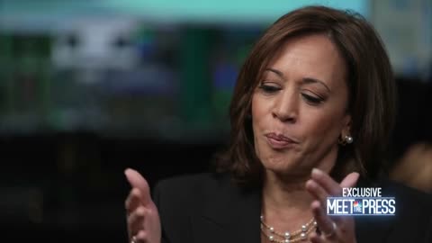 Kamala Harris Tells NBC News' Chuck Todd That "The Border Is Secure"