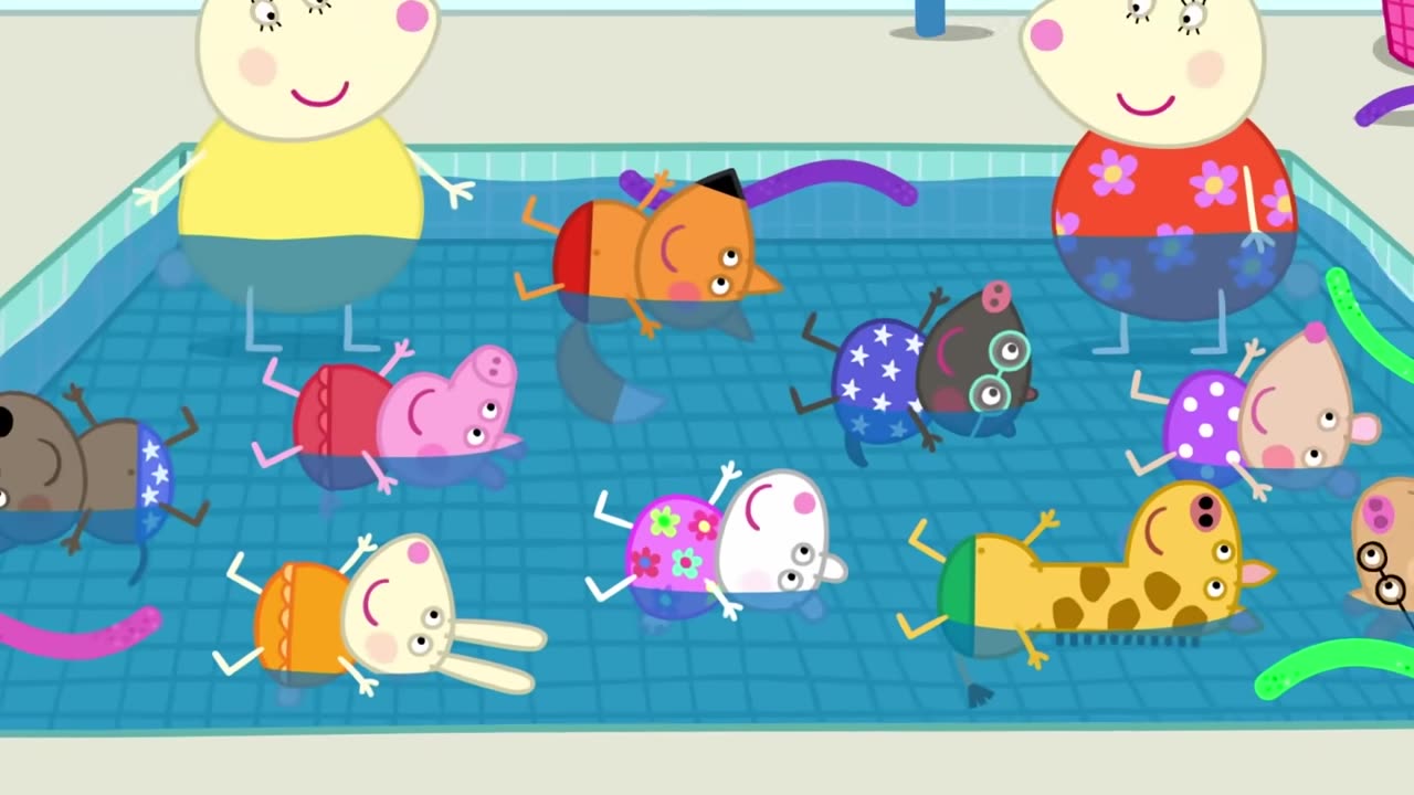 Peppa Pig _ Swimming Lesson