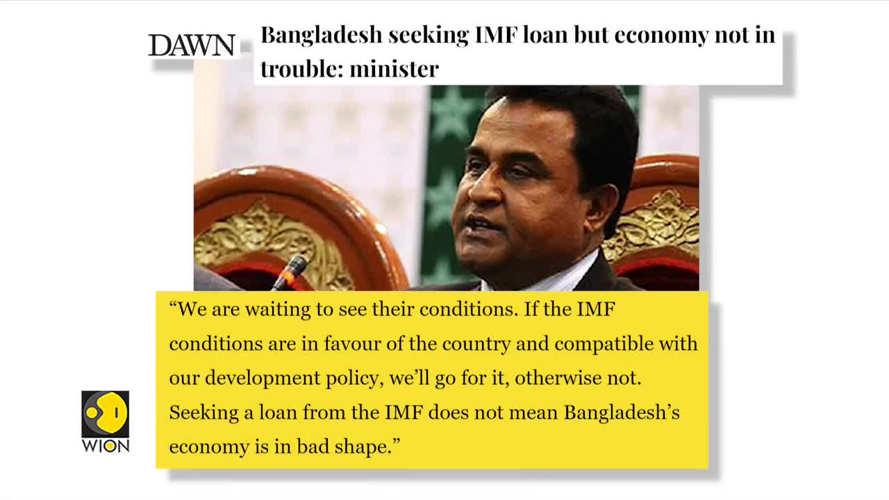 Bangladesh explores IMF aid as deficit widens | International New