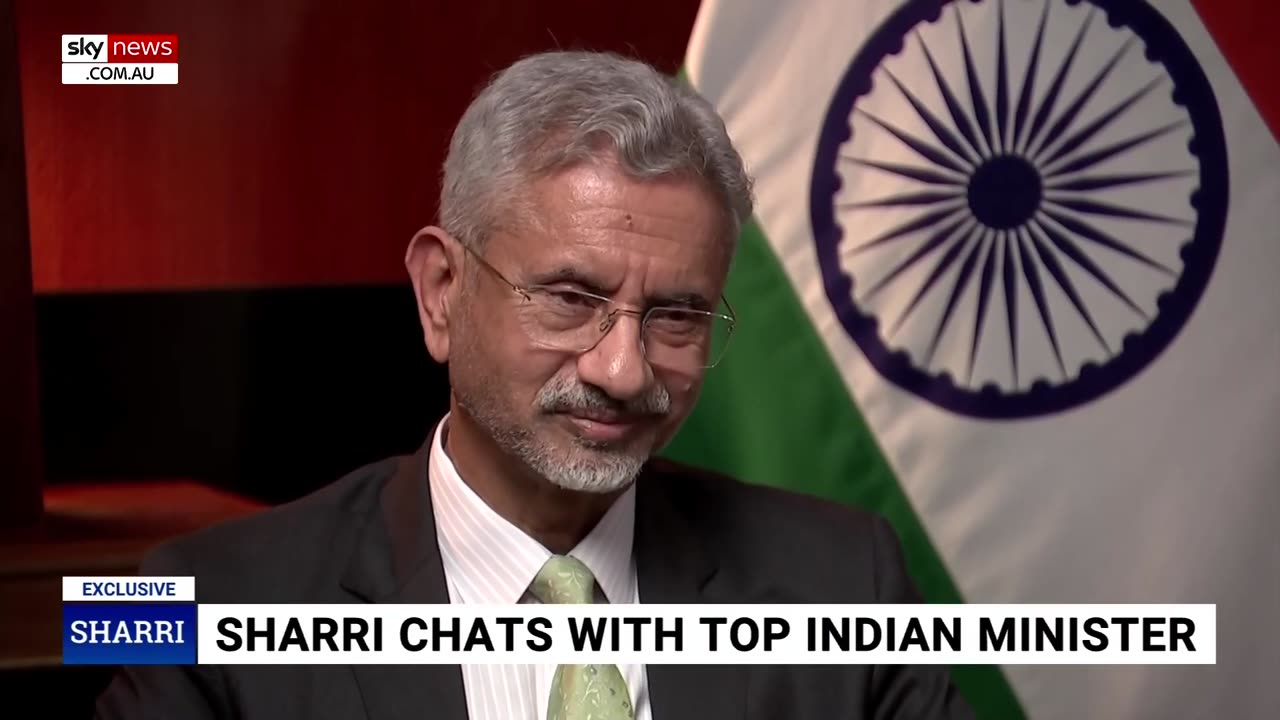 Indian External Affairs Minister Jaishankar sits down with Sharri Markson