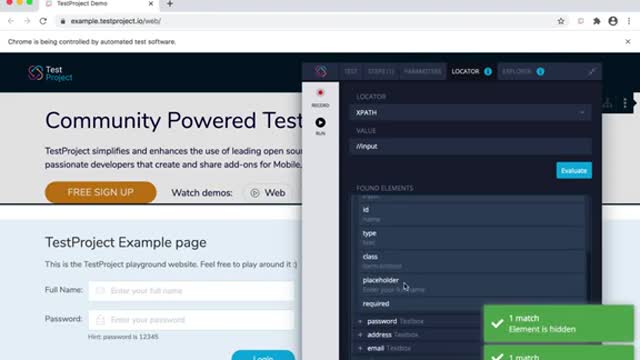 TestProject.io - Tutorial 18