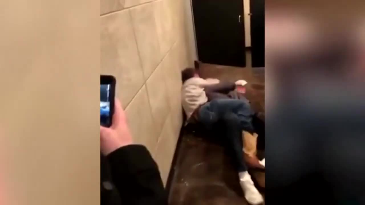 MMA Fighter Beats Out Of Football Player