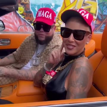 Amber Rose has gone FULL MAGA