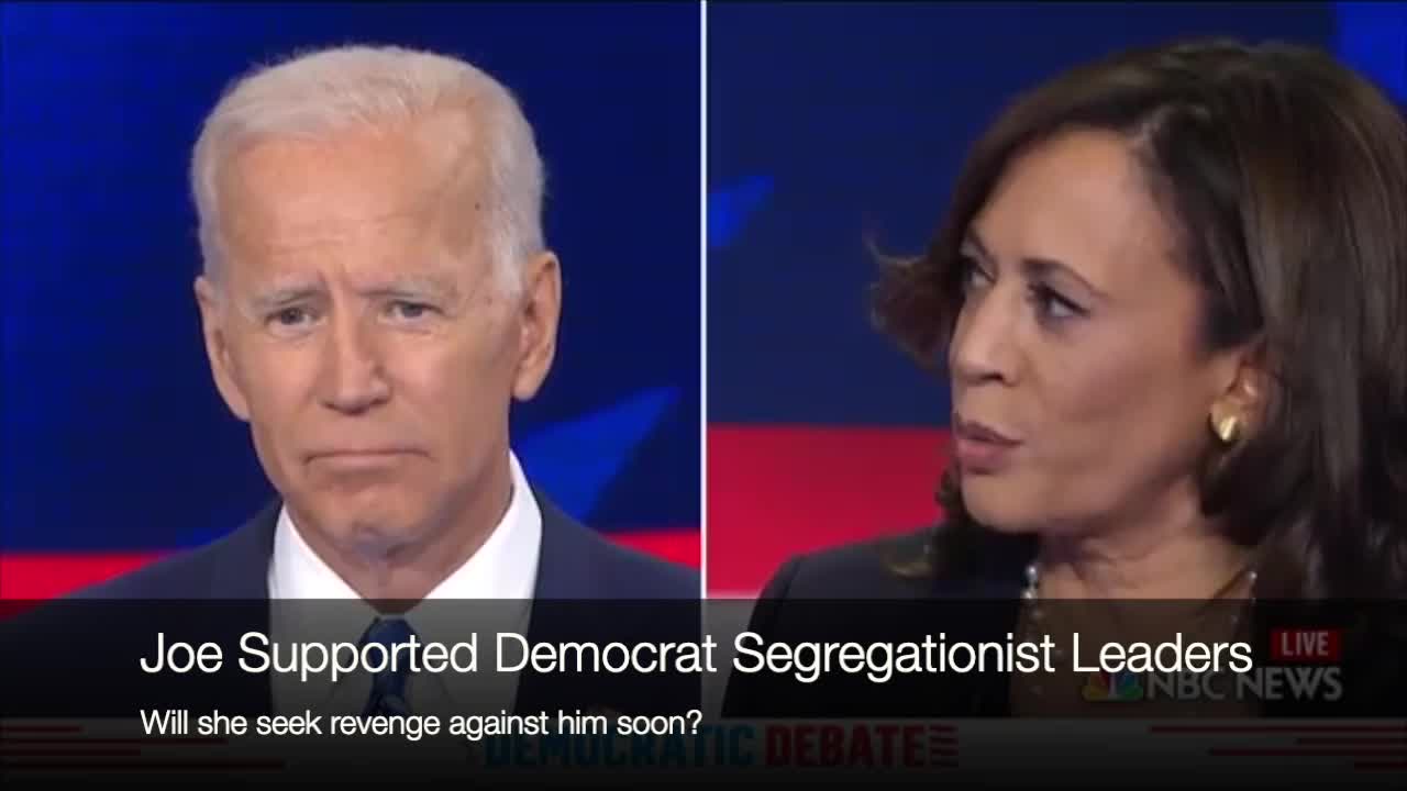 KamalToe Harris Hates Joe Biden (Kvon is laughing at both)