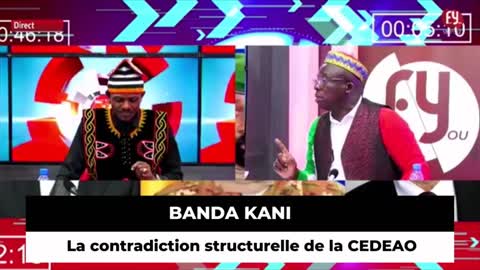 Macron vu d'Afrique réaction du Prt Banda Kani