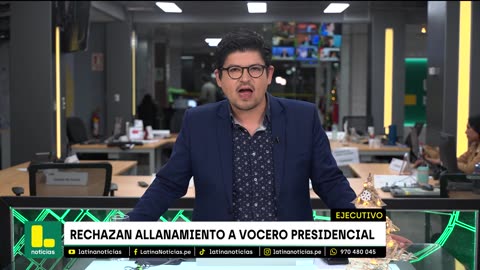 Gustavo Adrianzén respalda al vocero Fredy Hinojosa tras allanamiento en su vivienda