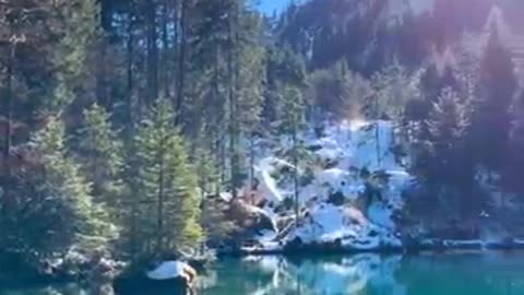 The scenery is very nice and colorful