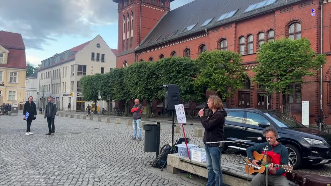 Greifswald: Kleiner Redebeitrag von Andreas 20-06-2022