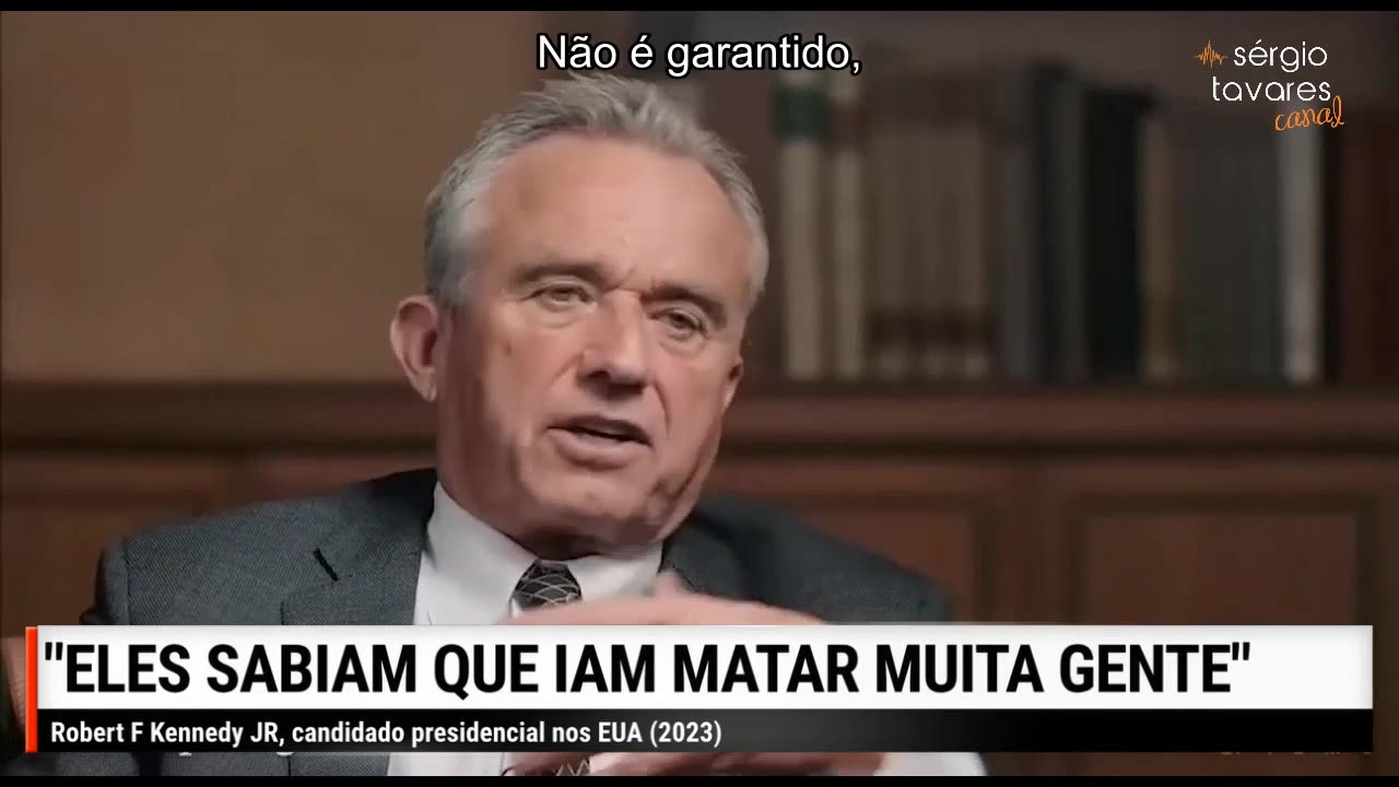 Dr. Robert Kennedy - "eles sabiam que ia matar muita gente"