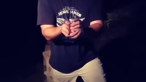 Bird getting released and touching guys face