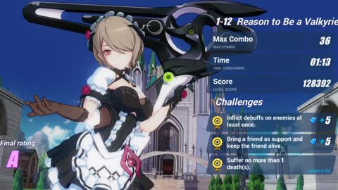 Honkai Impact 3rd - Main Story Chapter 1 Hard Difficulty Walkthrough Pt 4