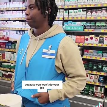 DEI hire at Walmart refuses to count change. What must be the reason?