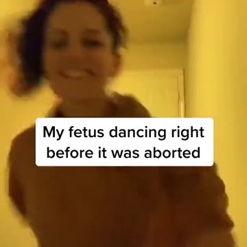 WTH? Woman Dances With Joy For The Abortion She's About To Have