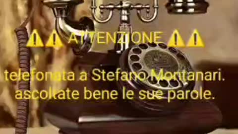 TELEFONATA DI MONTANARI, CON I VACCINI GENICI CONTROLLANO LE PERSONE