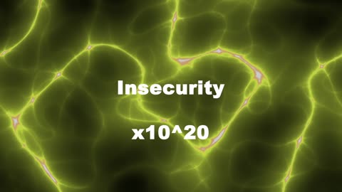 Amplified Reiki [AR] for Insecurity - 10^20 x Stronger Energy