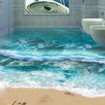 When You See These 3D Floors, You Will Have Extreme Bathroom Envy