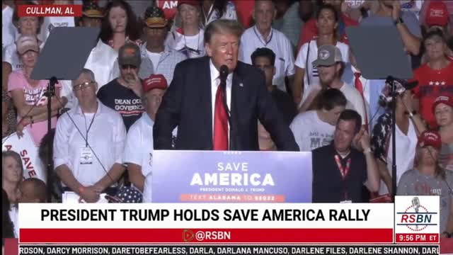 SAVE AMERICA TRUMP RALLY ALABAMA