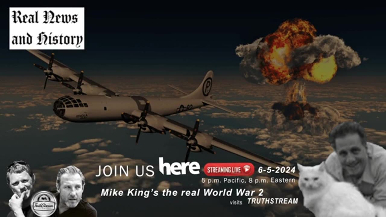 MIKE KING - Exposing fake WW2 - mainstream narrative (MSM) - HITLER was a WHITE HAT