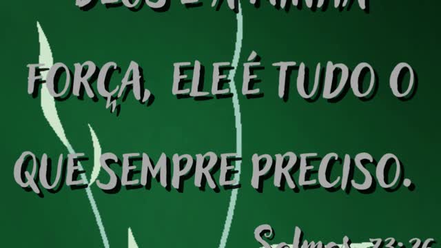 Deus é tudo o que você precisa!