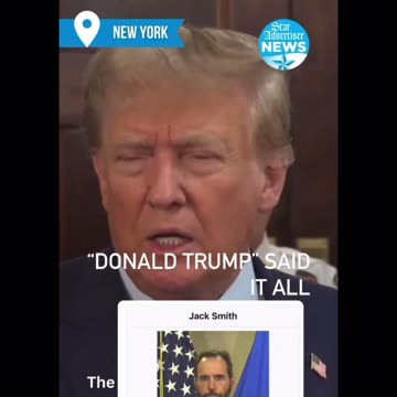 Donald Trump said it all about Jack Smith