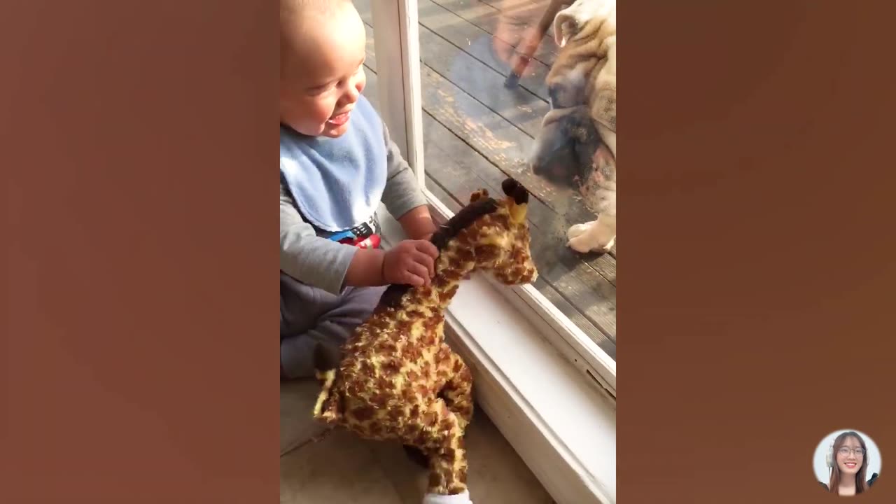 BEST Video Of Cute Baby Playing With Dog -- 5-Minute Fails