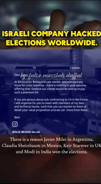 A secret Israeli company known as 'Team Jorge' has been changing election results all over the world