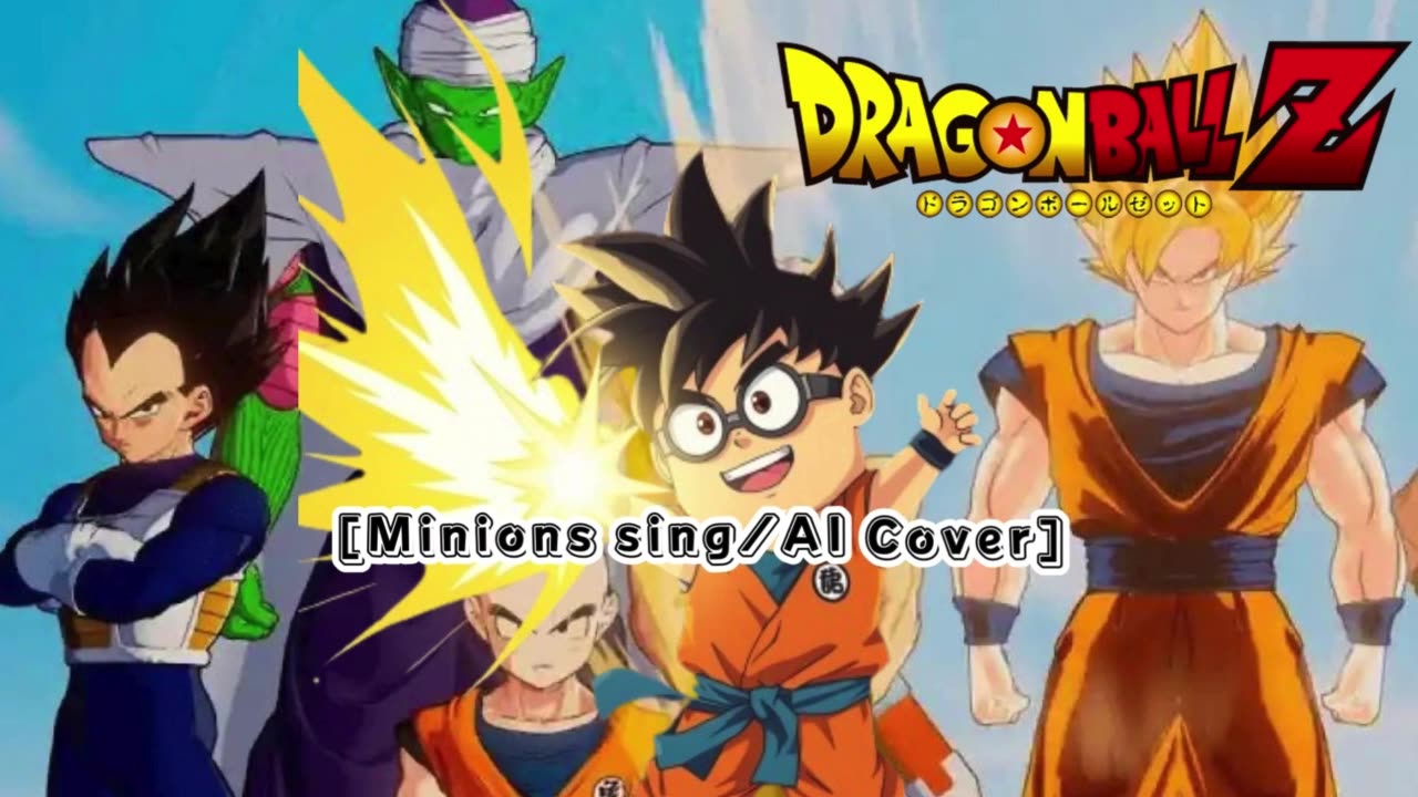 [Minions sing/AI Cover] Dragon Ball Z Opening Hironobu Kageyama - CHA- LA-HEAD-CHA-LA