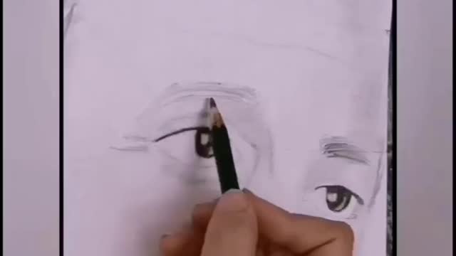 Drawing a man face with beard