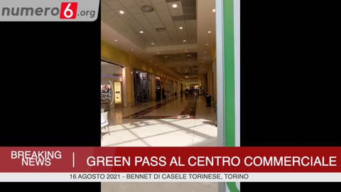 Ecco che sta per arrivare il Green Pazz al centro commerciale
