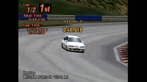 Gran Turismo 2- Nissan Pulsar VZ-R (Mid-Field Raceway)