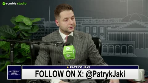 INTERVIEW: MEP Patryk Jaki — Europe's Reaction to Election | November 19, 2024 #ProAmericaReport