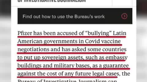 I ricatti della Pfitzer