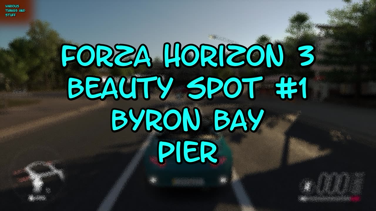 Forza Horizon 3 Beauty Spot #1 Byron Bay Pier