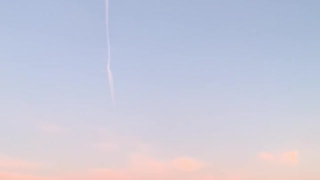 Scie chimiche 3/02/2022 ore 7:17 il buongiorno si vede dal mattino