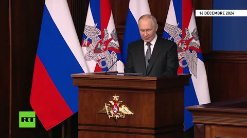 Poutine sur le système de missiles Orechnik