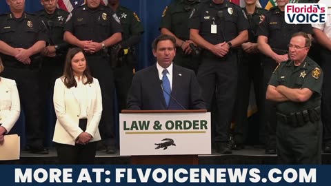 RON DESANTIS: "We don't issue ID cards, driver's licenses to people here illegally."