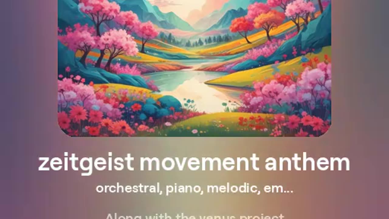 zeitgeist movement anthem - version 1