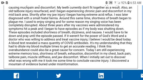 VAERS: 32 YEAR OLD COLORADO GUY FINALLY FIGURES OUT THE VACCINE!