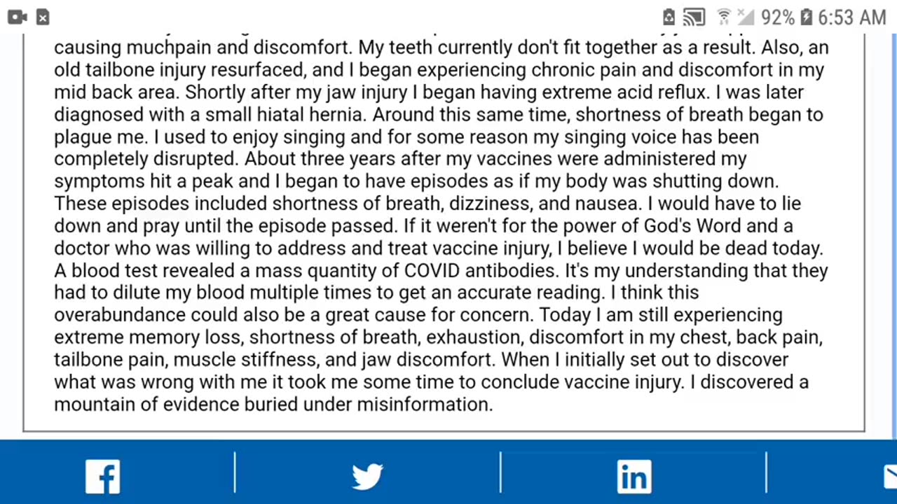 VAERS: 32 YEAR OLD COLORADO GUY FINALLY FIGURES OUT THE VACCINE!