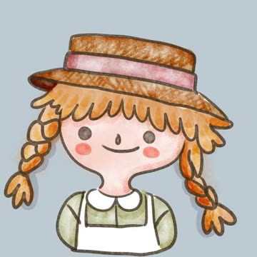 A lovely picture of Anne of Green Gables ;-)