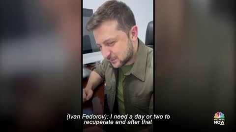 ‘You Are A Man, A Hero’_ Zelenskyy Congratulates Freed Mayor of Melitopol