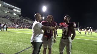 Lewisville RB's Damien Martinez, Viron Ellison, and OL Matt Winger talk about staying 8-0