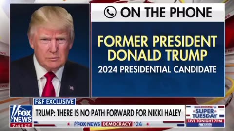 Trump: "There’s no path for Nikki"