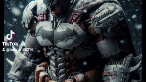 Batman action figure AI