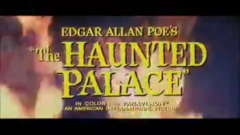 THE HAUNTED PALACE movie trailer VINCENT PRICE